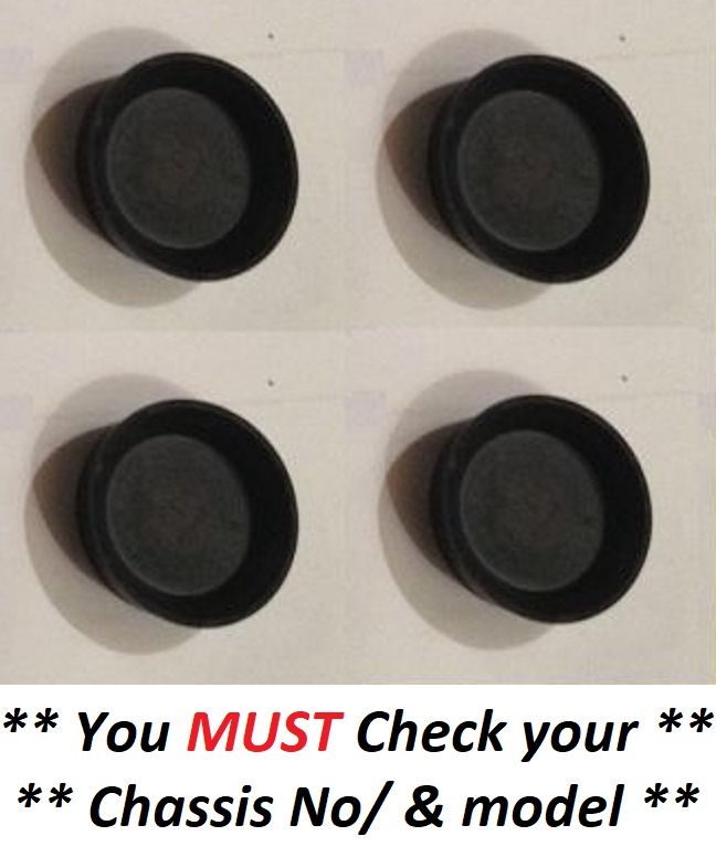 FRONT BRAKE WHEEL CYLINDER REPAIR SEALS KITS x4 (Jaguar Mk5) (** From 1950- 51 **)